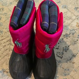 Polo kids winter boot size 2. NWOT